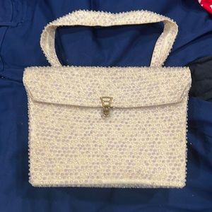 Vintage beaded clutch